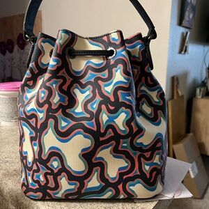 Tous bucket with strap and Bear charm